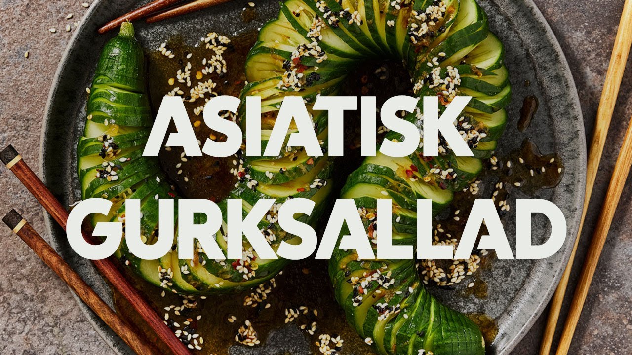Asiatisk gurksallad 5 fräscha sätt att njuta av smakfullt! 3 asiatisk gurksallad