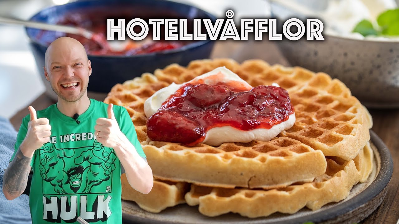 belgiska våfflor