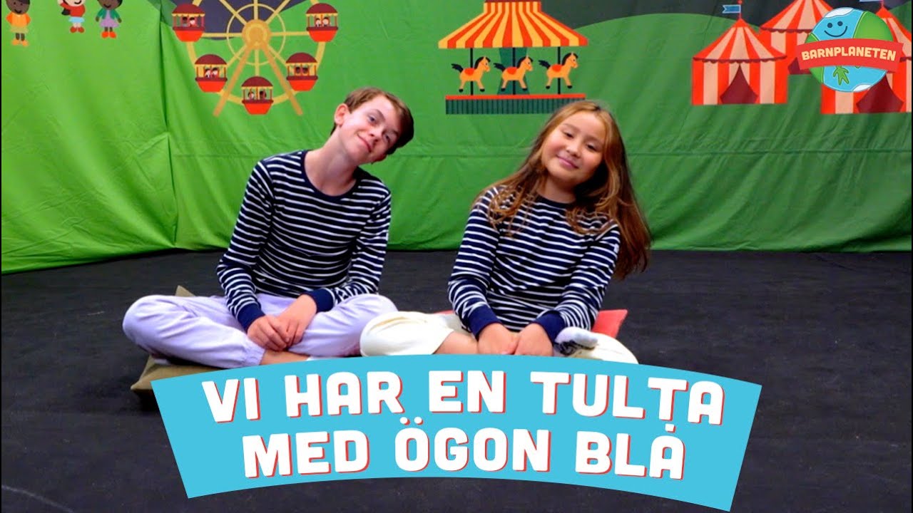 blå runt ögonen barn