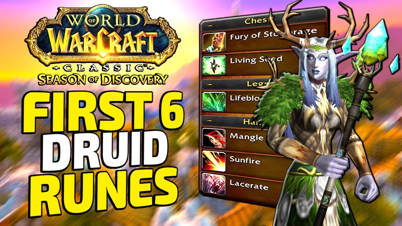 druid runes sod