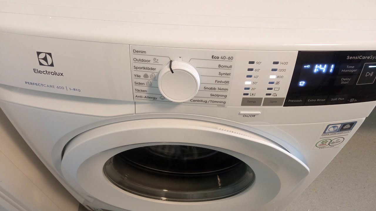 electrolux tvättmaskin