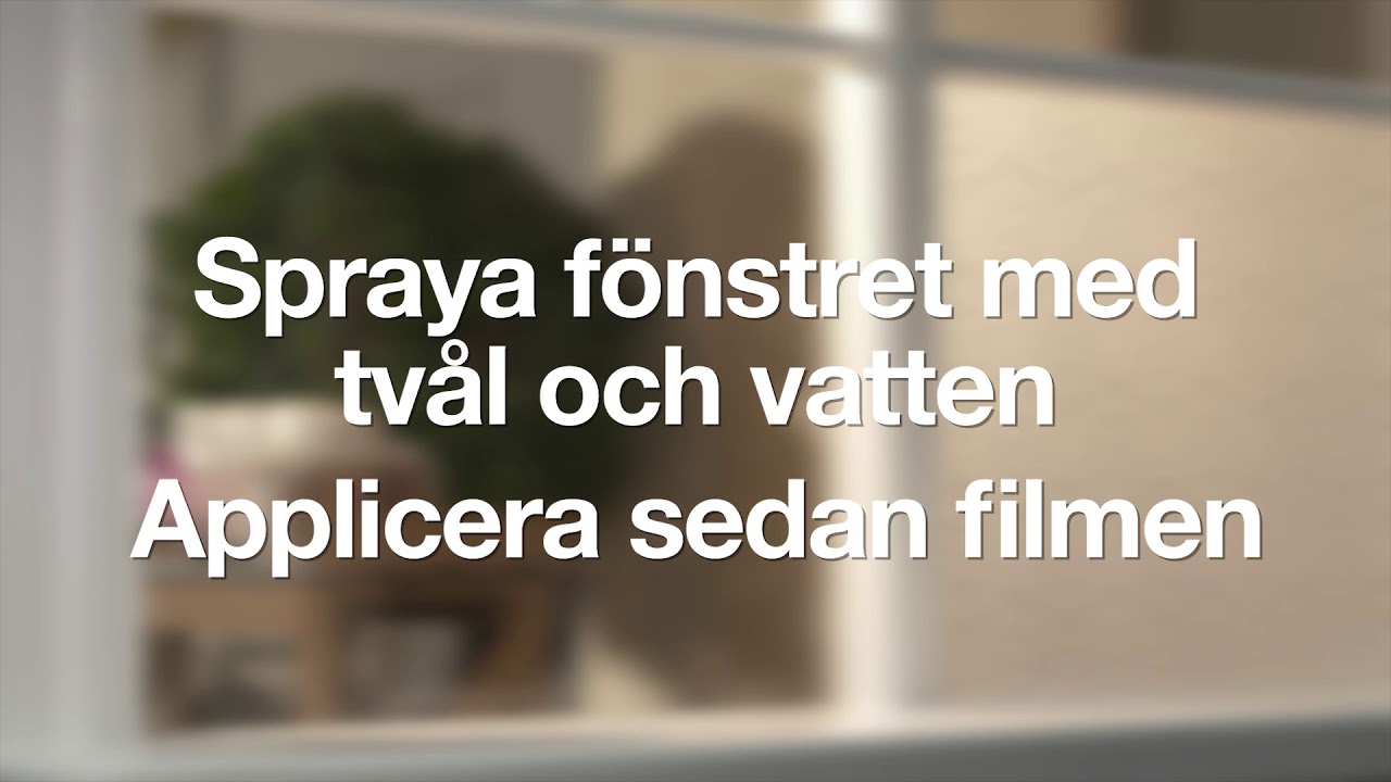 fönsterfilm