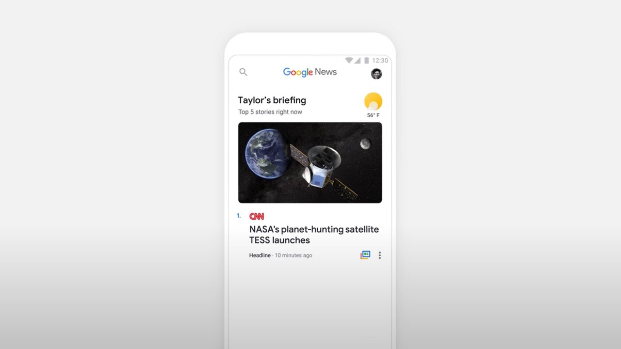 google nyheter