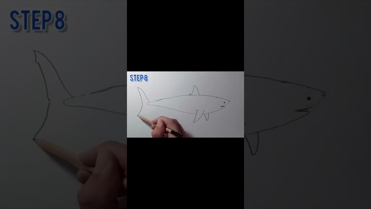 Haj målarbild 5 kreativa sätt att inspirera dina barn 2 haj målarbild