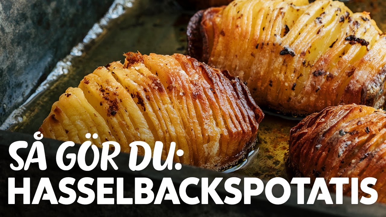 Hasselbackspotatis 7 sätt att förvandla din middag! 1 hasselbackspotatis