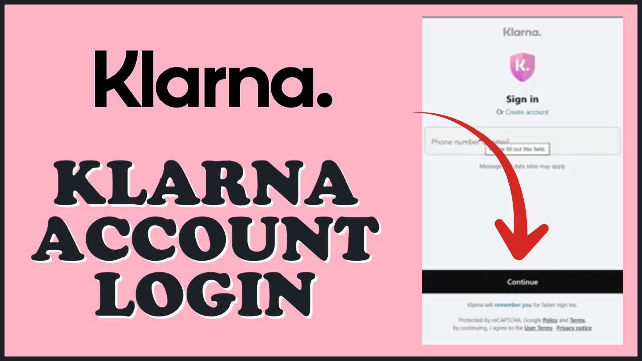 Klarna login 5 steg för att enkelt skapa ditt konto 2 klarna login