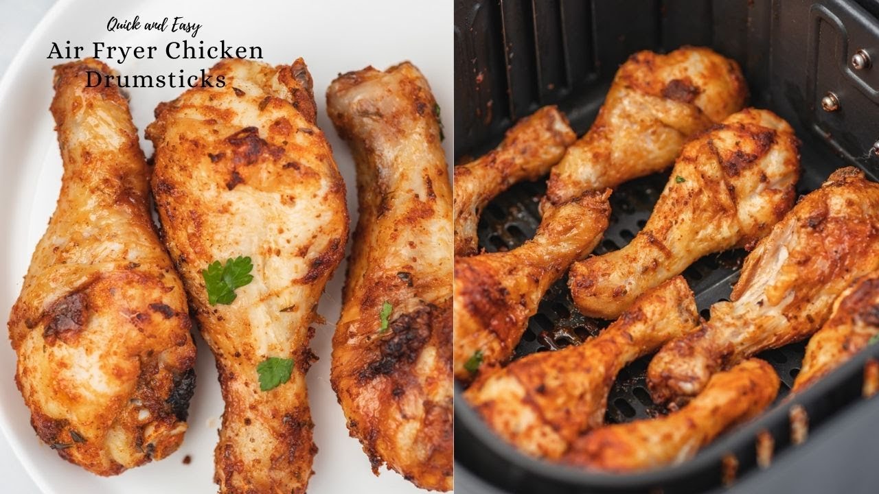 Kycklingben i airfryer 7 snabba recept för perfekt smak 3 kycklingben i airfryer