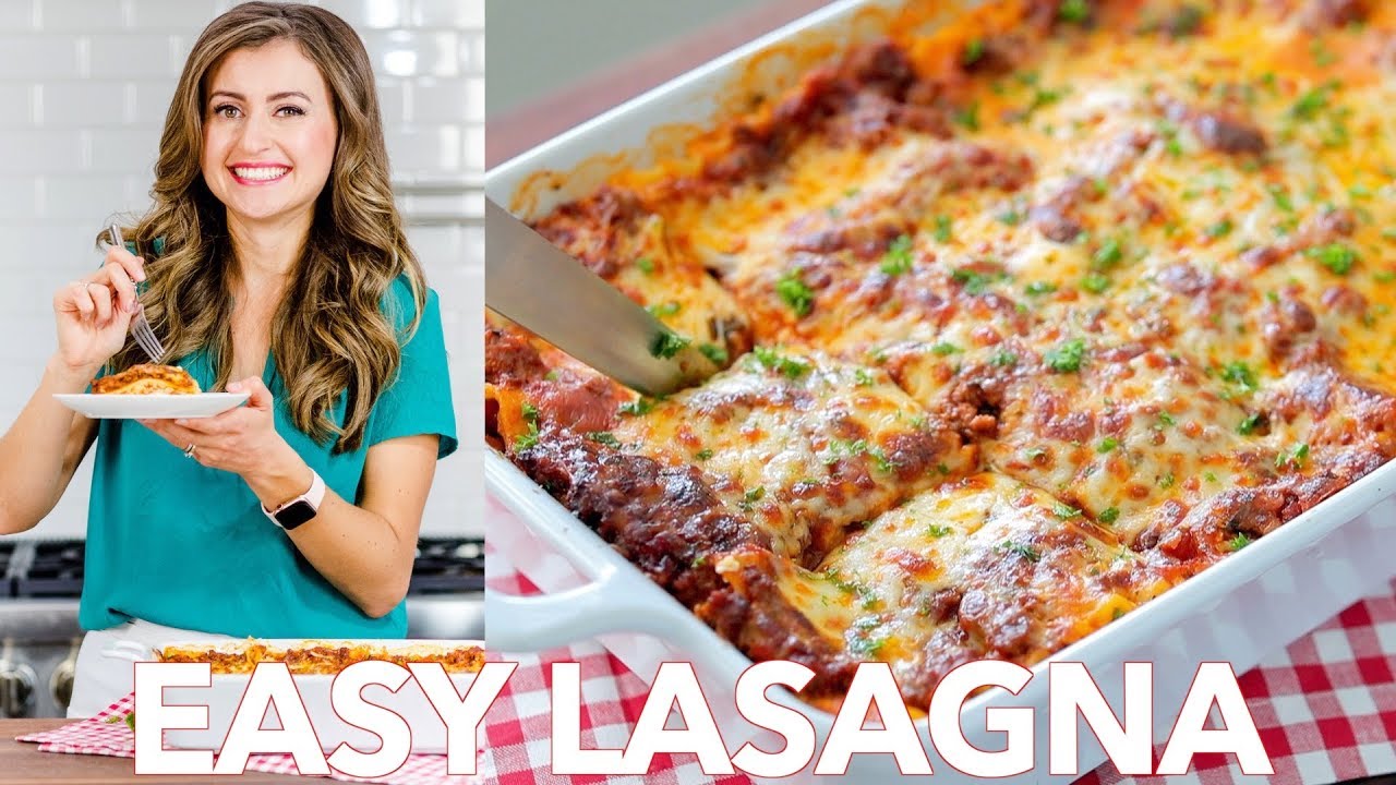 Lasagne recept 5 läckra varianter för hela familjen 2 lasagne recept