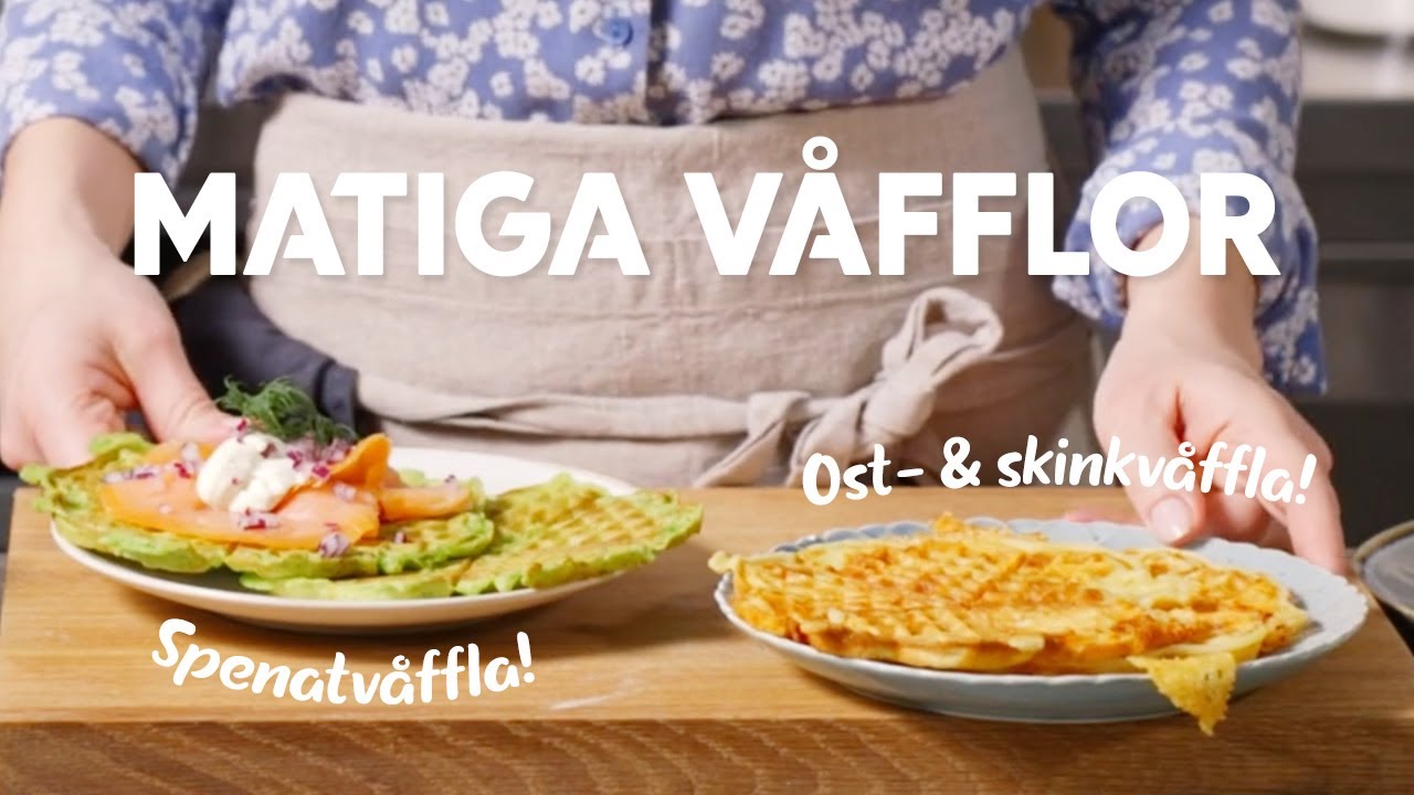 matiga våfflor