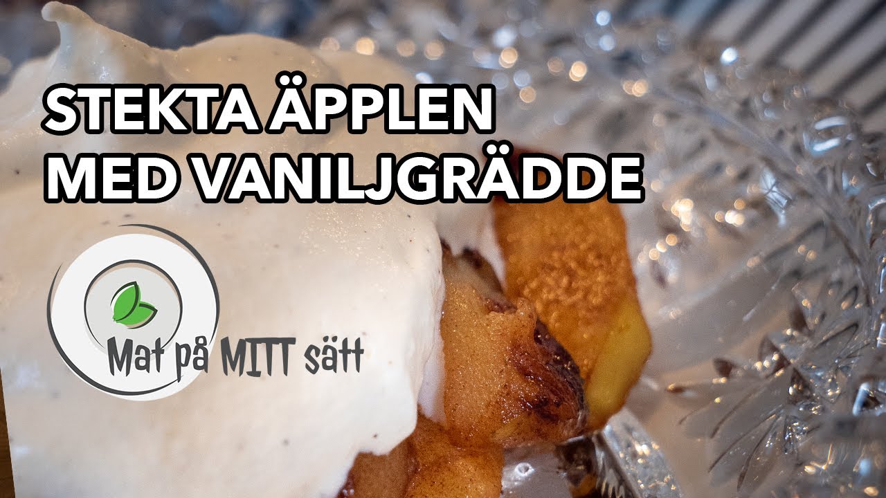 stekta äpplen
