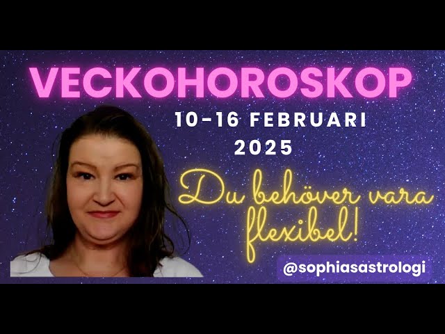 veckohoroskop
