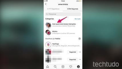 Instagram: cách dừng theo dõi hồ sơ với những người bạn tương tác ít