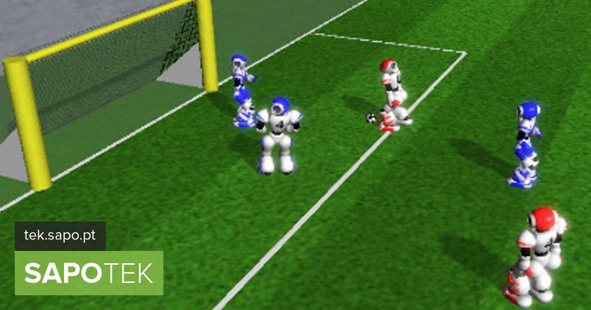 فاز المنتخب البرتغالي ببطولة أوروبا لكرة القدم الروبوتية محاكاة