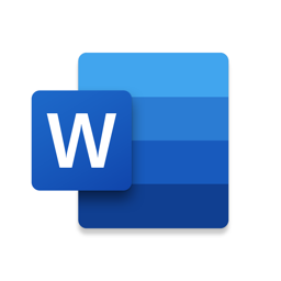 رمز تطبيق Microsoft Word