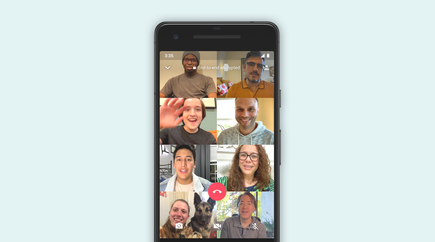 كيفية إجراء مكالمات فيديو على WhatsApp مع ما يصل إلى 8 أشخاص على iPhone و Android