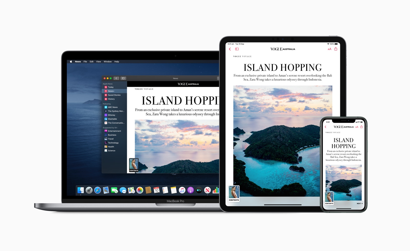 تصل Apple News + إلى أستراليا والمملكة المتحدة مع العديد من المنشورات المحلية