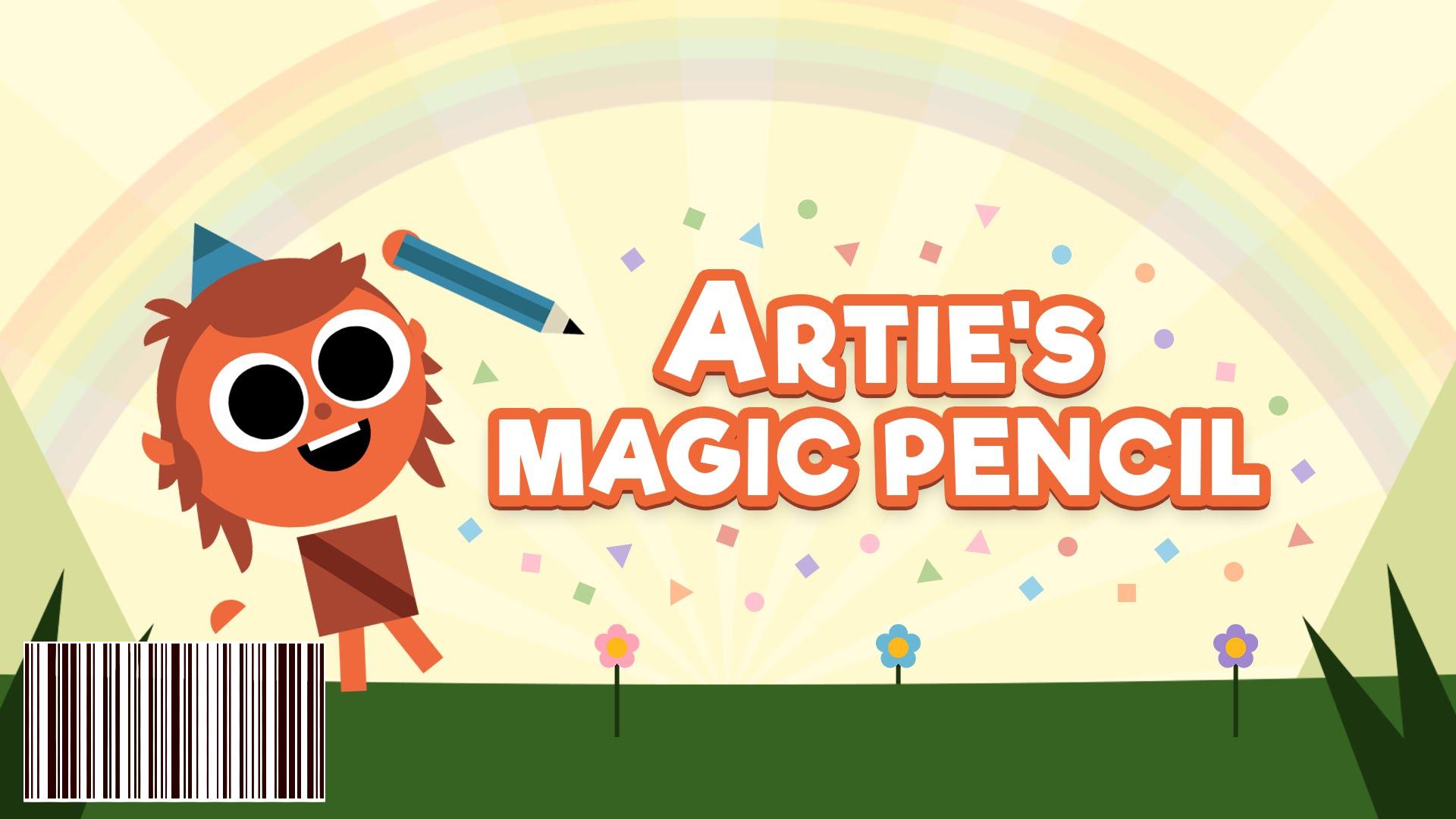 Screenshot do app Artie e o Lápis Mágico