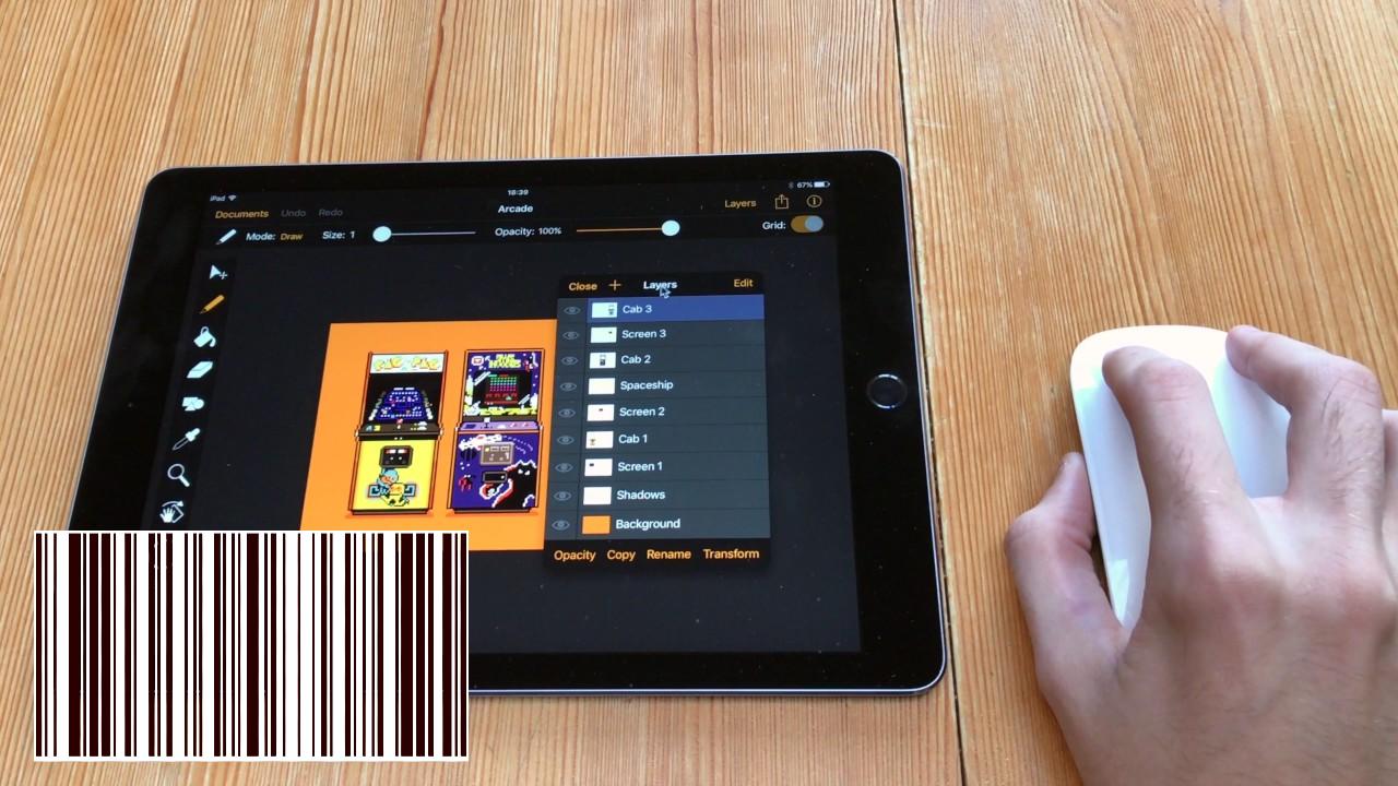 فيديو: يوضح المطور التطبيق الذي يعمل على iPad بدعم الماوس (وينشر إطار العمل)