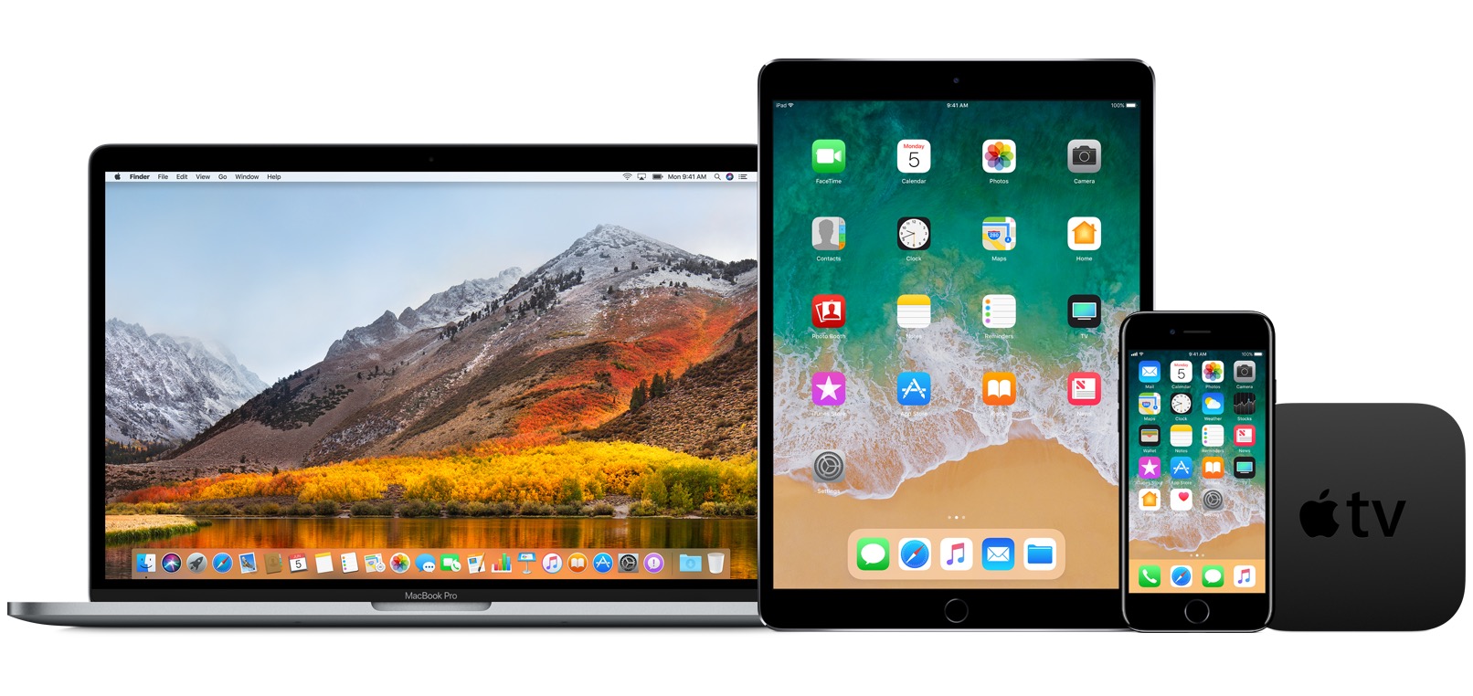 Mac و iPad و iPhone و Apple TV التي تعمل بإصدارات بيتا من أنظمة التشغيل