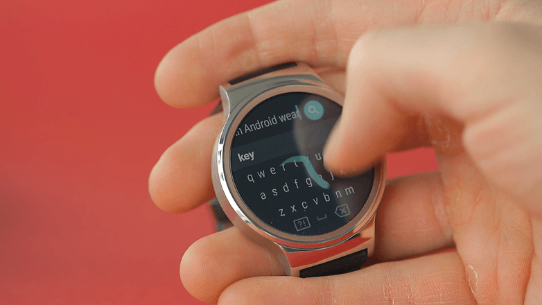 AndroidPIT android wear 2 لوحة مفاتيح