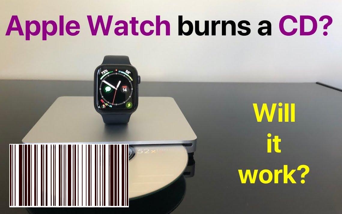 نعم ، من الممكن نسخ قرص مضغوط من خلال Apple Watch (لا أحد يسأل) - MacMagazine.com