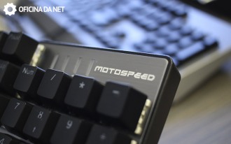 شعار Motospeed على لوحة المفاتيح