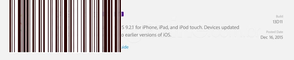Apple تطلق الإصدار التجريبي من iOS 9.2.1 [atualizado]