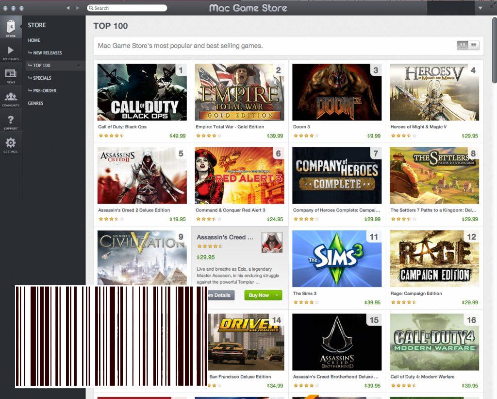 Mac Game Store é a melhor opção para games no OS X