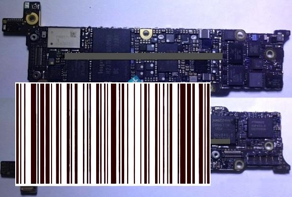 board تتميز لوحة المنطق المزعومة iPhone 5 بشريحة A6 من Qualcomm والنطاق الأساسي LTE