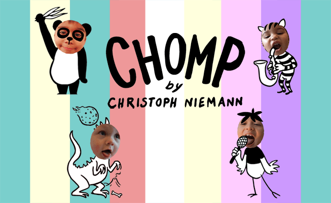 Screenshot do app CHOMP by Christoph Niemann