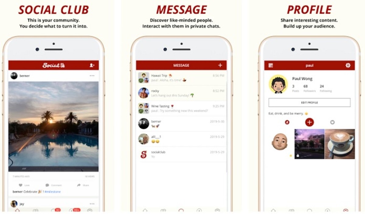 النادي الاجتماعي ، التطبيق على غرار Instagram للماريجوانا ، محظور من App Store
