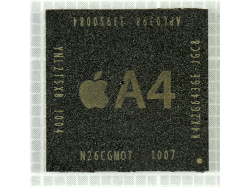 تم تشريح معالج Apple A4 بواسطة iFixit