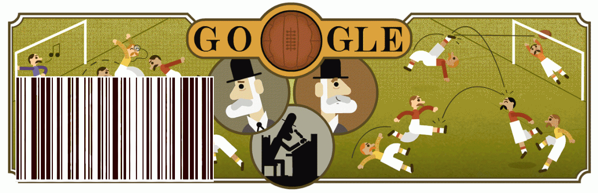 تم تكريم إبنيزر كوب مورلي ، والد كرة القدم ، من خلال Google Doodle