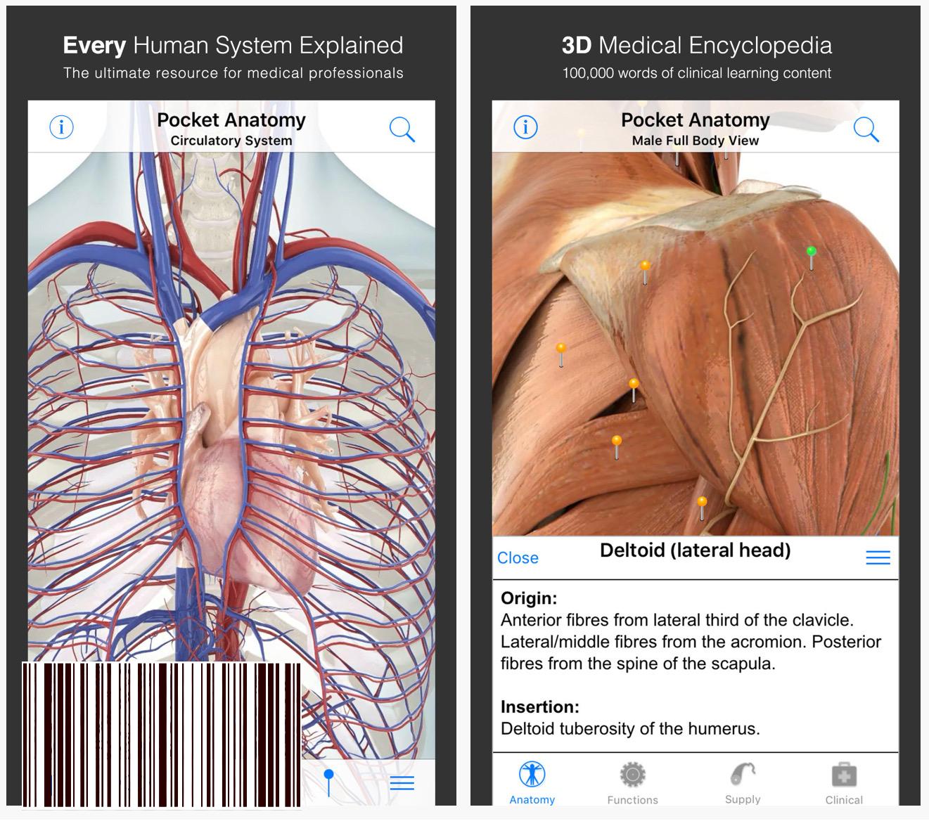 عروض اليوم على متجر التطبيقات: Pocket Anatomy ، Smart PDF Scanner ، Osmos والمزيد!