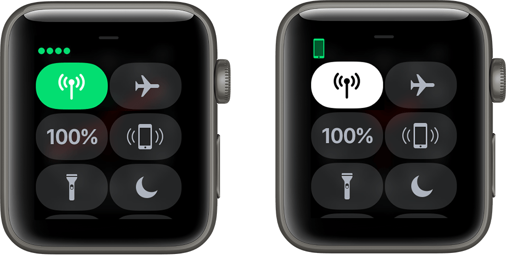 مركز التحكم في Apple Watch Series 3 (GPS + Cellular)