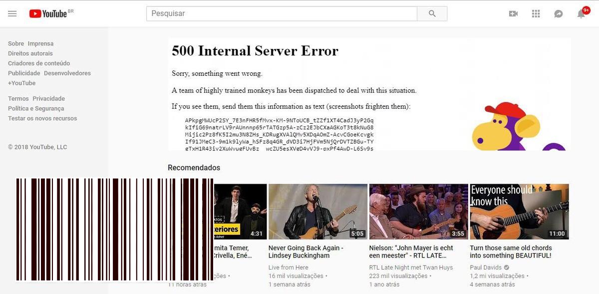 موقع YouTube متوقف: يتعطل موقع الويب ويتوقف عن تشغيل مقاطع الفيديو
