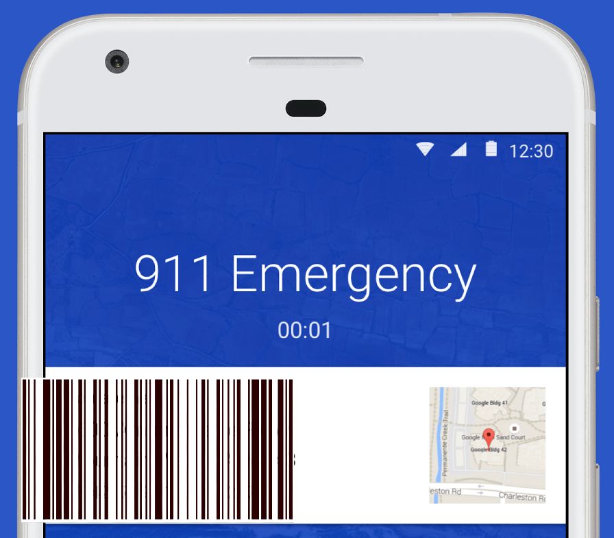 يعرض تطبيق Google Phone موقعك عند الاتصال للحصول على المساعدة