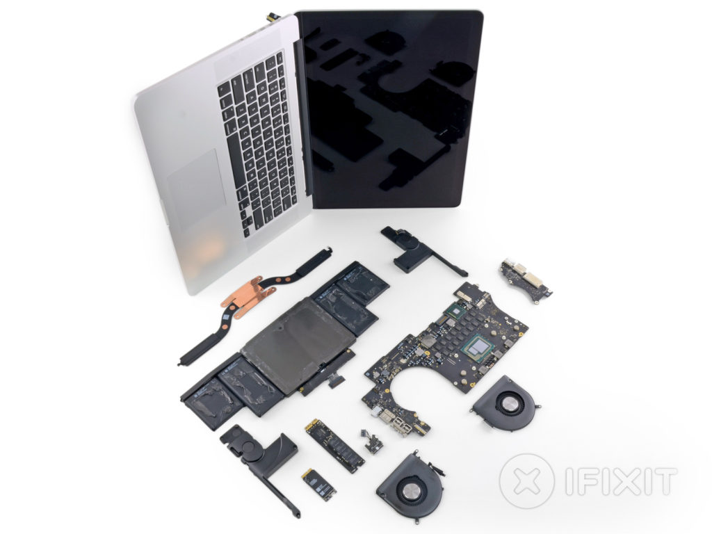 يقوم iFixit بتفكيك جهاز MacBooks Pro الجديد بشاشة Retina مقاس 13 و 15 بوصة