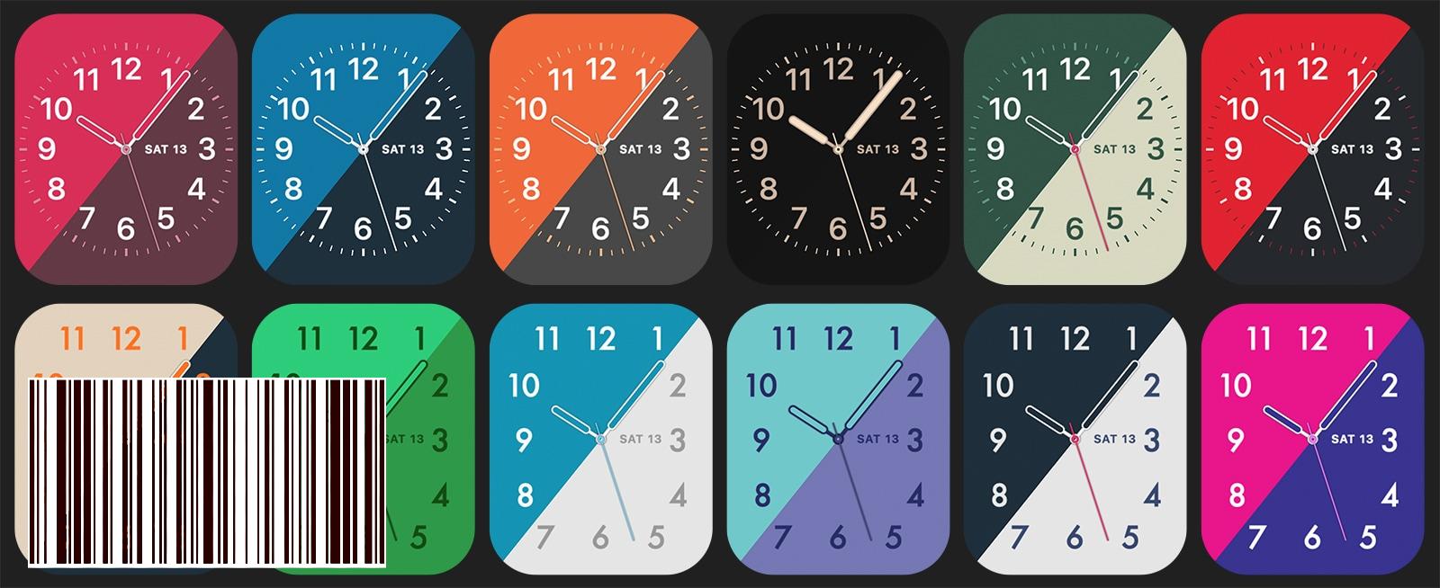 يمكنك إنشاء وجوه شاشة غير رسمية واستخدامها على Apple Watch بطريقة ما