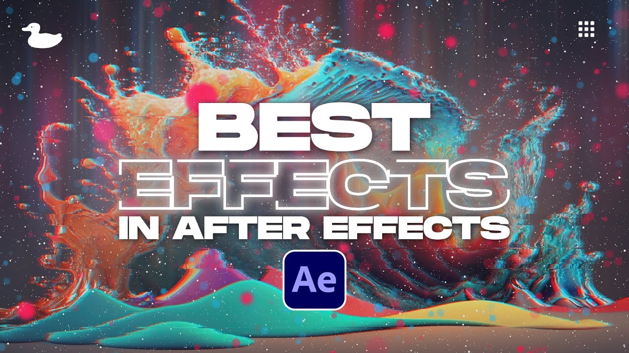 After Effects 5 puntos en Guía completa para principiantes 5 After Effects 5 puntos en Guía completa para principiantes 10 effects ive been using for 10