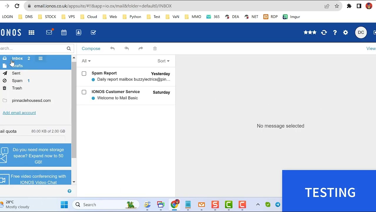 Ionos webmail: 5 funciones esenciales que debes conocer 5 Ionos webmail