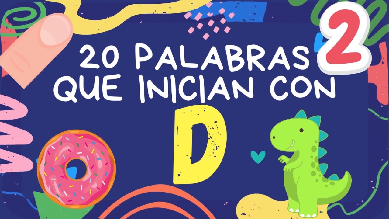 20 palabras con d