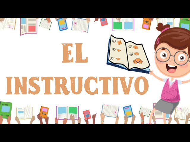 instructivo para niños de segundo grado