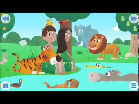 la creacion de dios para niños
