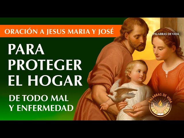 oracion a la sagrada familia jesus maria y jose