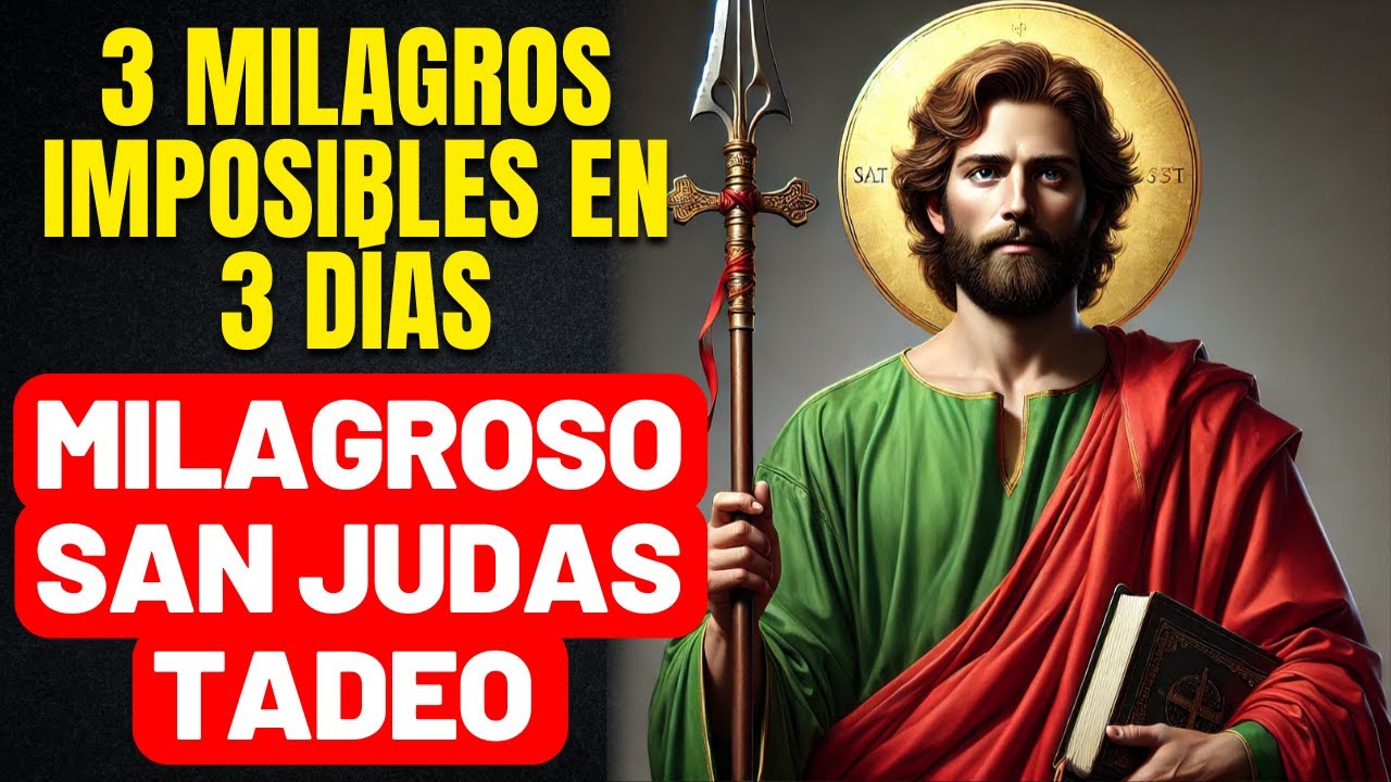 oracion a san judas tadeo por 3 dias