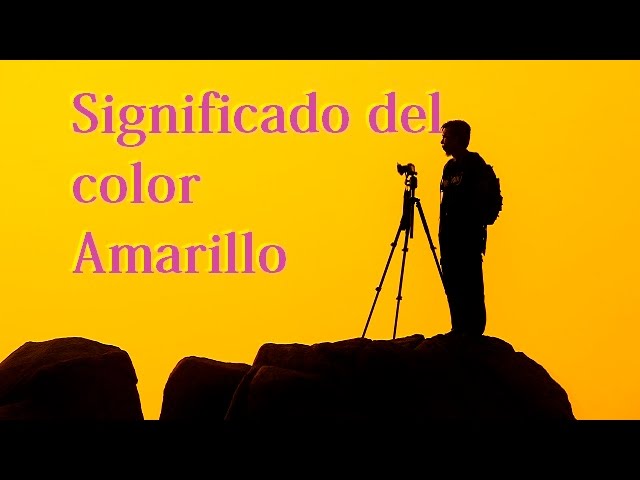 que significa el color amarillo