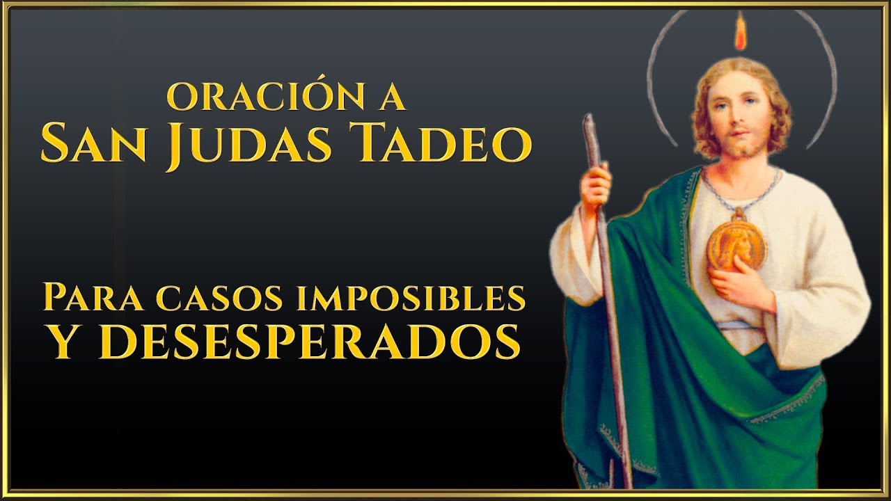 san judas tadeo oracionn