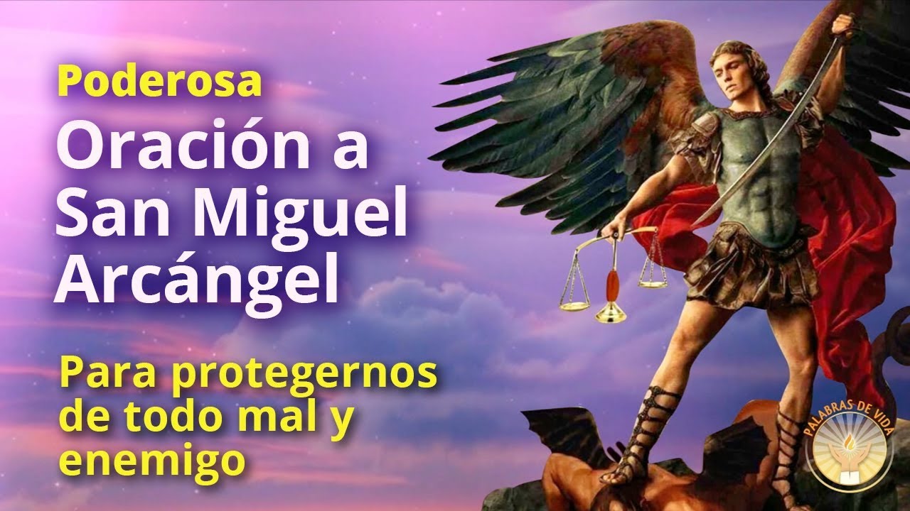 san miguel arcangel oracion