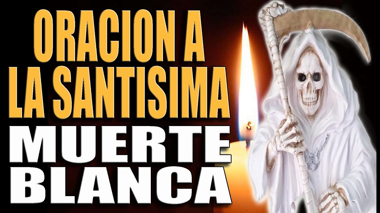 santa muerte blanca